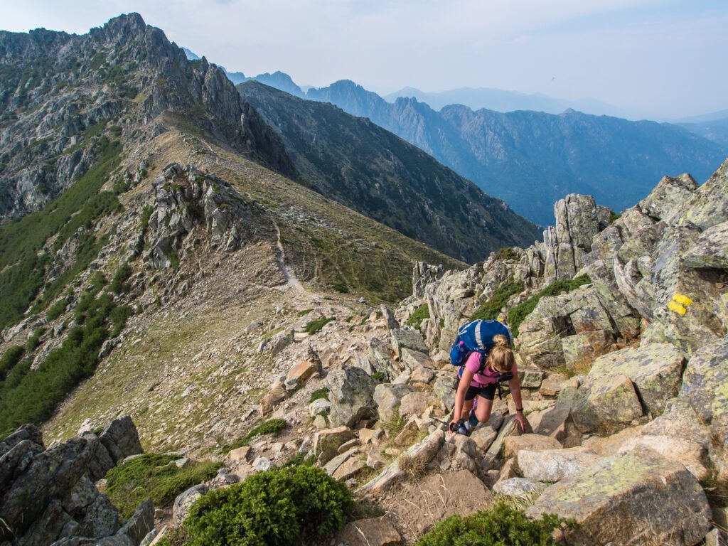 Hiking on GR20 - Corsica