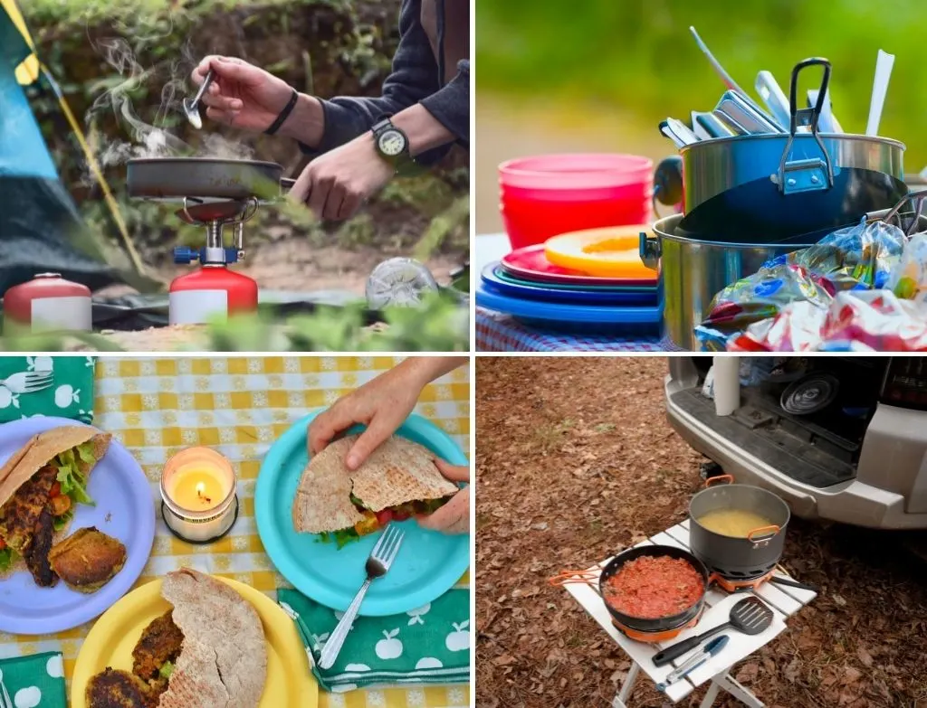 Camping kitchen & cooking tools