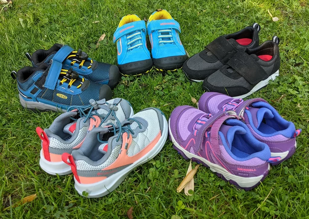 Hiking footwear for kids