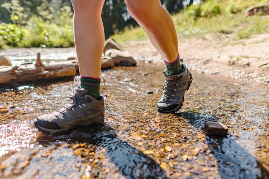 Hiking footwear for women