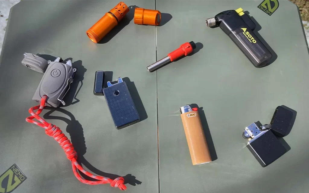 Lighters for hiking & camping