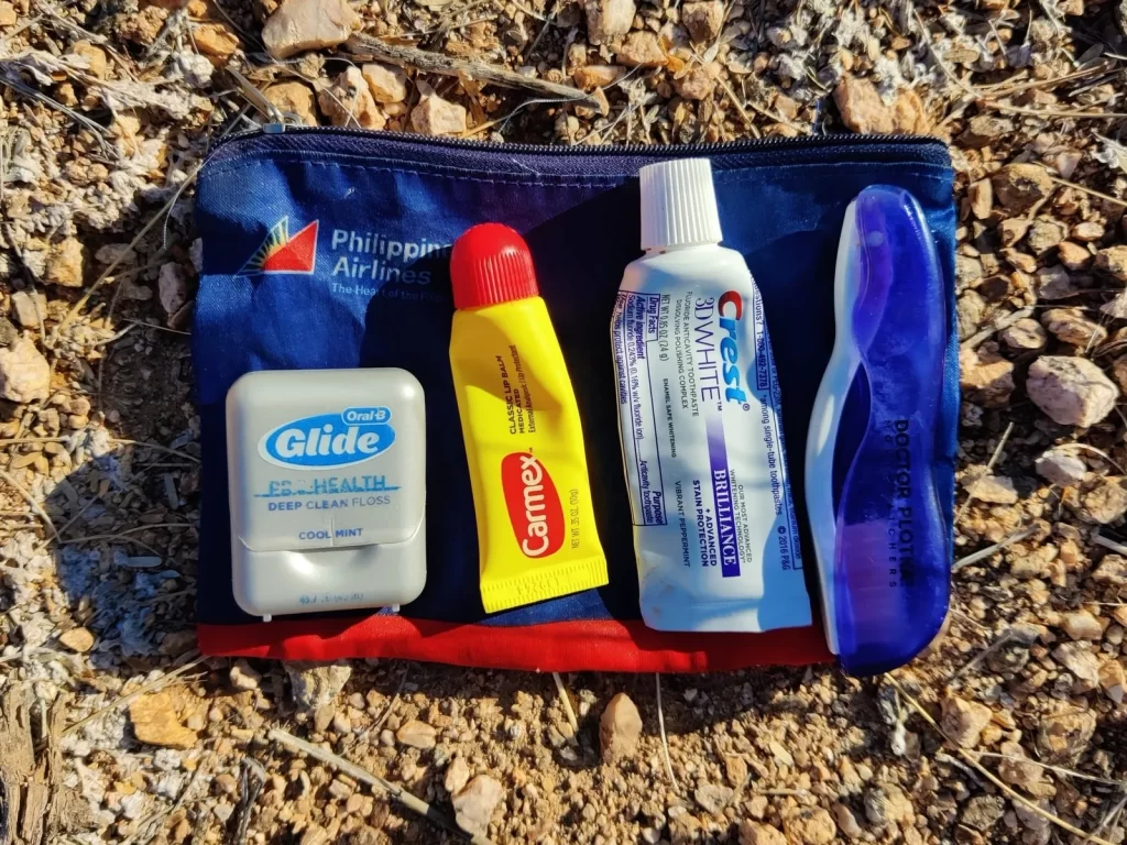 Personal care essentials for hiking